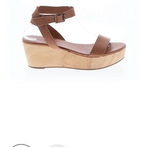 Nisolo Sarita wooden wedge clog sandals